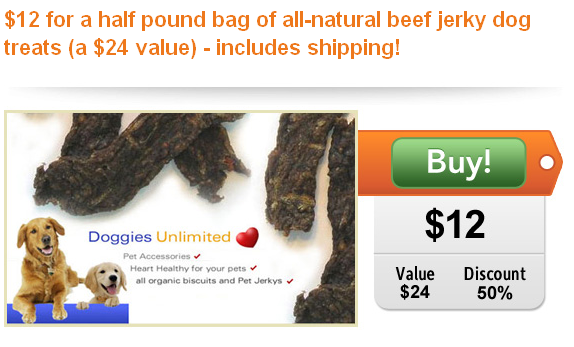 half off beef jerky dog treats includes free shipping
