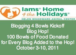 100 Bowls of Food Donated for Every Blog Added to the Hop Oct 3-10