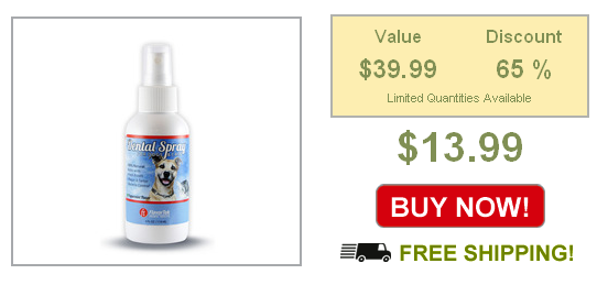 dog dental spray on sale