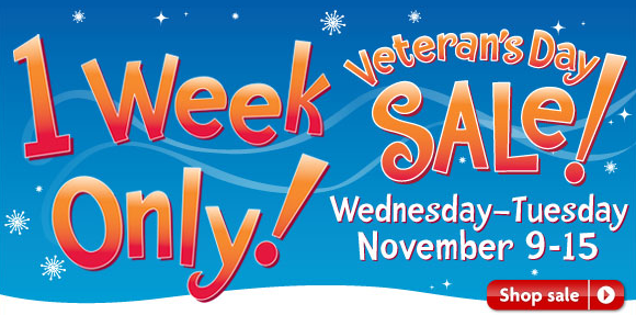 PetSmart Veteran's Day Sale 1 Week Only