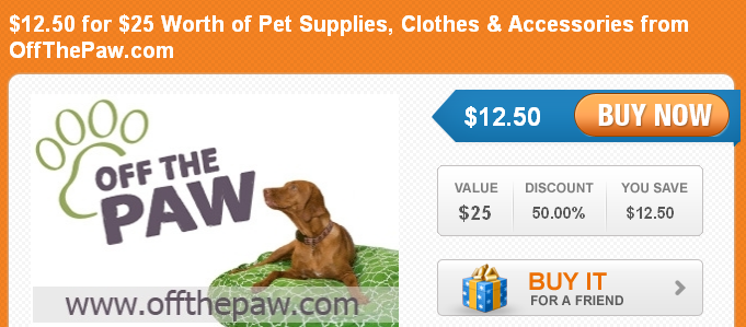 sign up for daily pet deals at coupaw.com