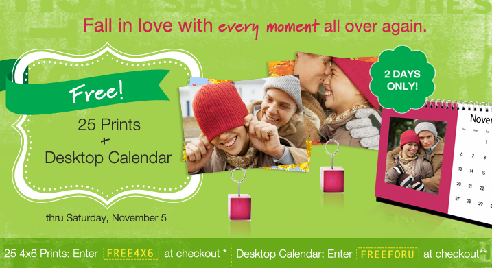 free walgreens prints and desktop calendar with promo codes
