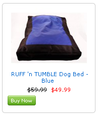 half off dog bed