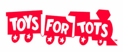 half off donation to Toys For Tots