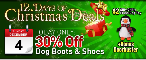 BaxterBoo 12 Days of Christmas Deals for Dogs