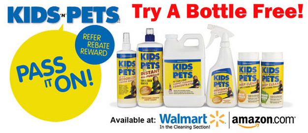 Kids N Pets Free Bottle Offer