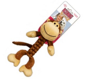 Kong Braidz Monkey Dog Toy