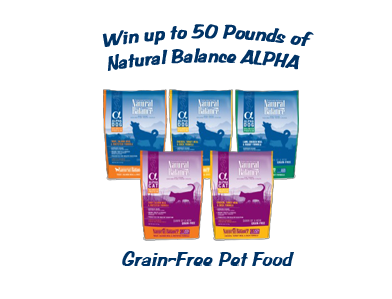 Natural Balance ALPHA Pet Food Giveaway
