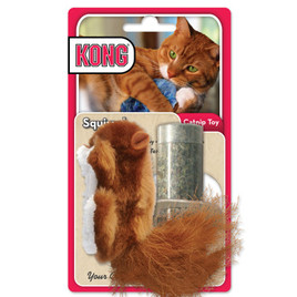 KONG Catnip Squirrel Cat Toy