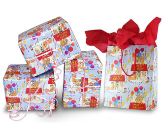 pet gift wrap set