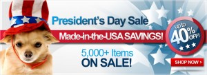president's day sale