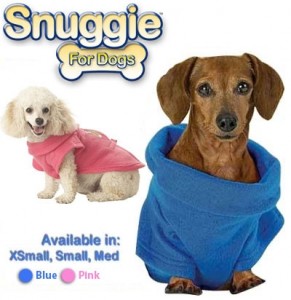 snuggie for dogs on sale!