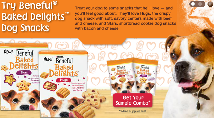 Free Beneful Baked Delights Dog Treat Samples