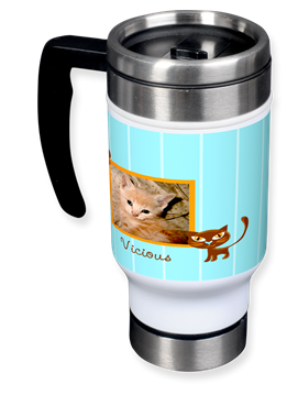 Vicious Kitty Travel Mug