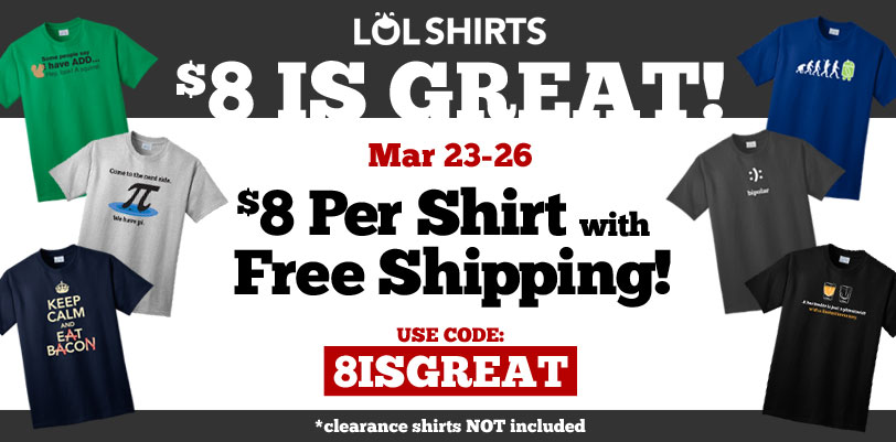 LOLShirts Promo Code and Sale
