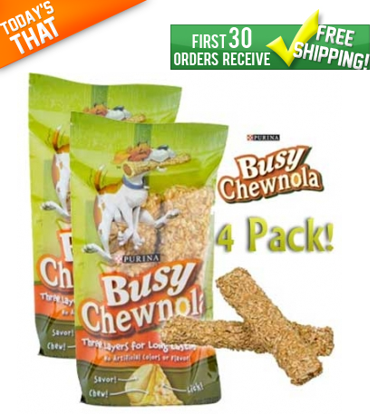 FREE Busy Chewnola for Dogs