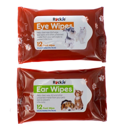 ear and eye wipes for dogs and cats