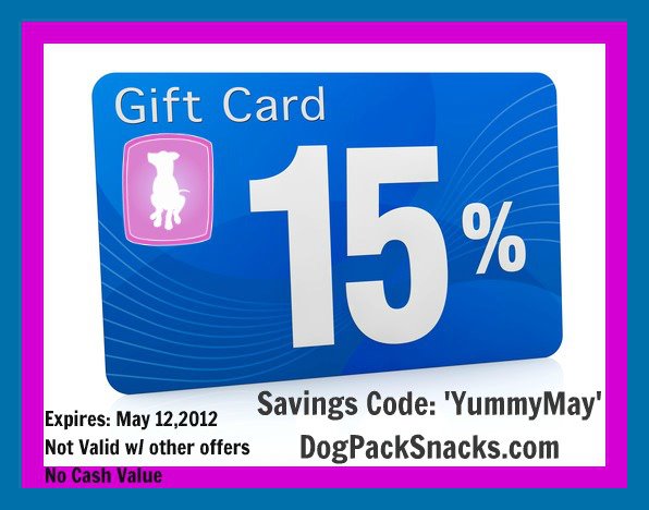 Dog Pack Snacks Savings Code!