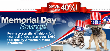 Made in USA Sale for dogs and cats