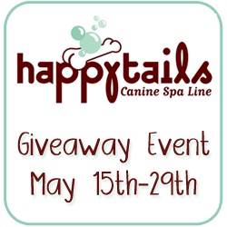 HappyTails Spa Giveaway Event May 15-29th