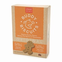 all-natural, dog treats, orange box, buddy biscuits by Cloud Star pet products
