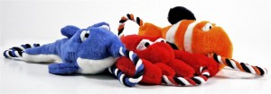 Tuggernauts Ocean Dog Toys