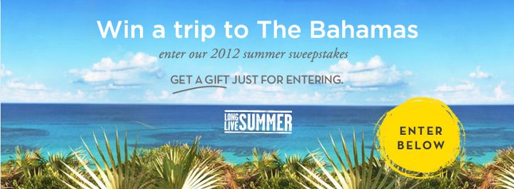 Win a Bahamas Vacation for FOUR