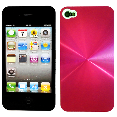 pink metal  iPhone cover on sale