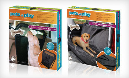 pets at play adjustable car seat covers