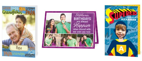 birthday cards that can be customized with your own photos and text, birthday cards, thank you cards, free greeting card offer