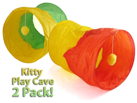 kitty play caves, cat toy, cat tunnel, pet deals