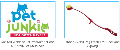 pet junkie and launch a ball dog toy