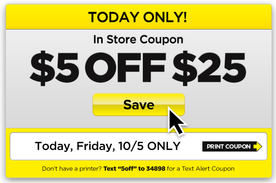 printable dollar general coupon for $5 OFF today only