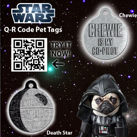 Star Wars QR Dog Tag
