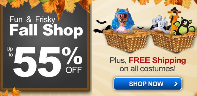 halloween costumes for dogs plus fall pet sale