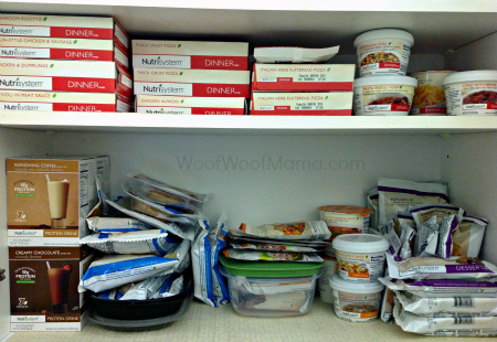 Nutrisystem pantry food