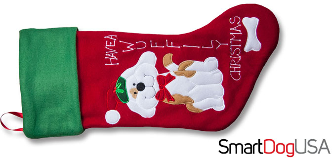 cute dog christmas stockings