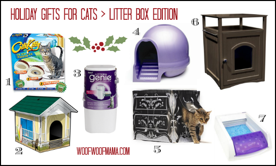 litter box holiday gift guide for cats