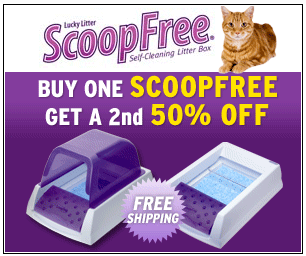 scoopfree litter box deal for cats