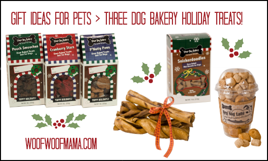 three dog bakery holiday treats
