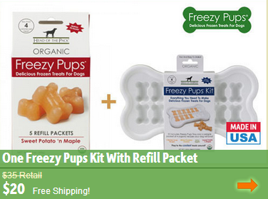 freezy pup organic dog treats