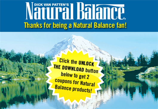 natural balance coupon