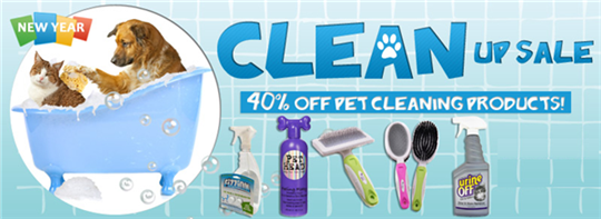 pet cleaning sale