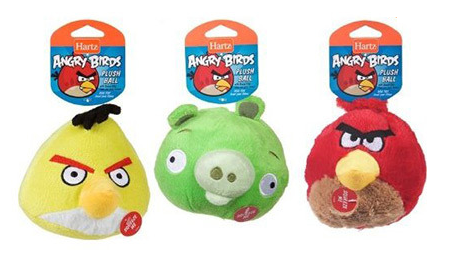 angry birds dog toys with sound effects