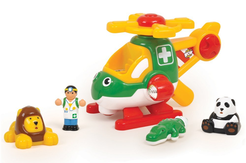 animal rescue helicopter toy