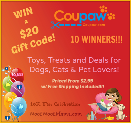 Win a Coupaw Shopping Spree for Your Pet! 