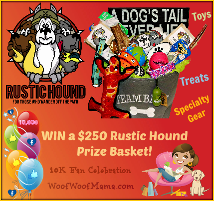 Win a $250 Rustic Hound prize pack for your dog!
