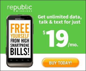 $19 per month cell phone