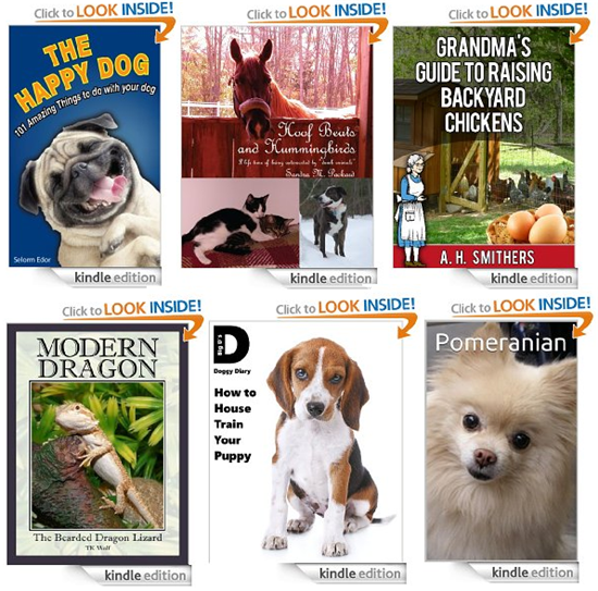 6 free kindle pet books