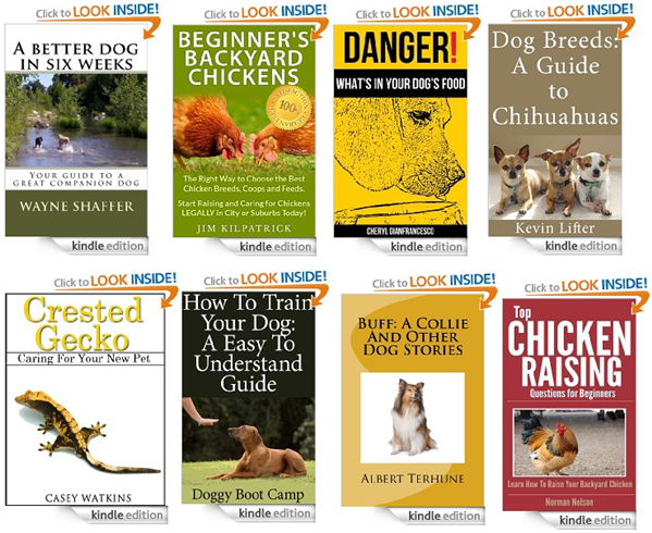new free kindle pet books